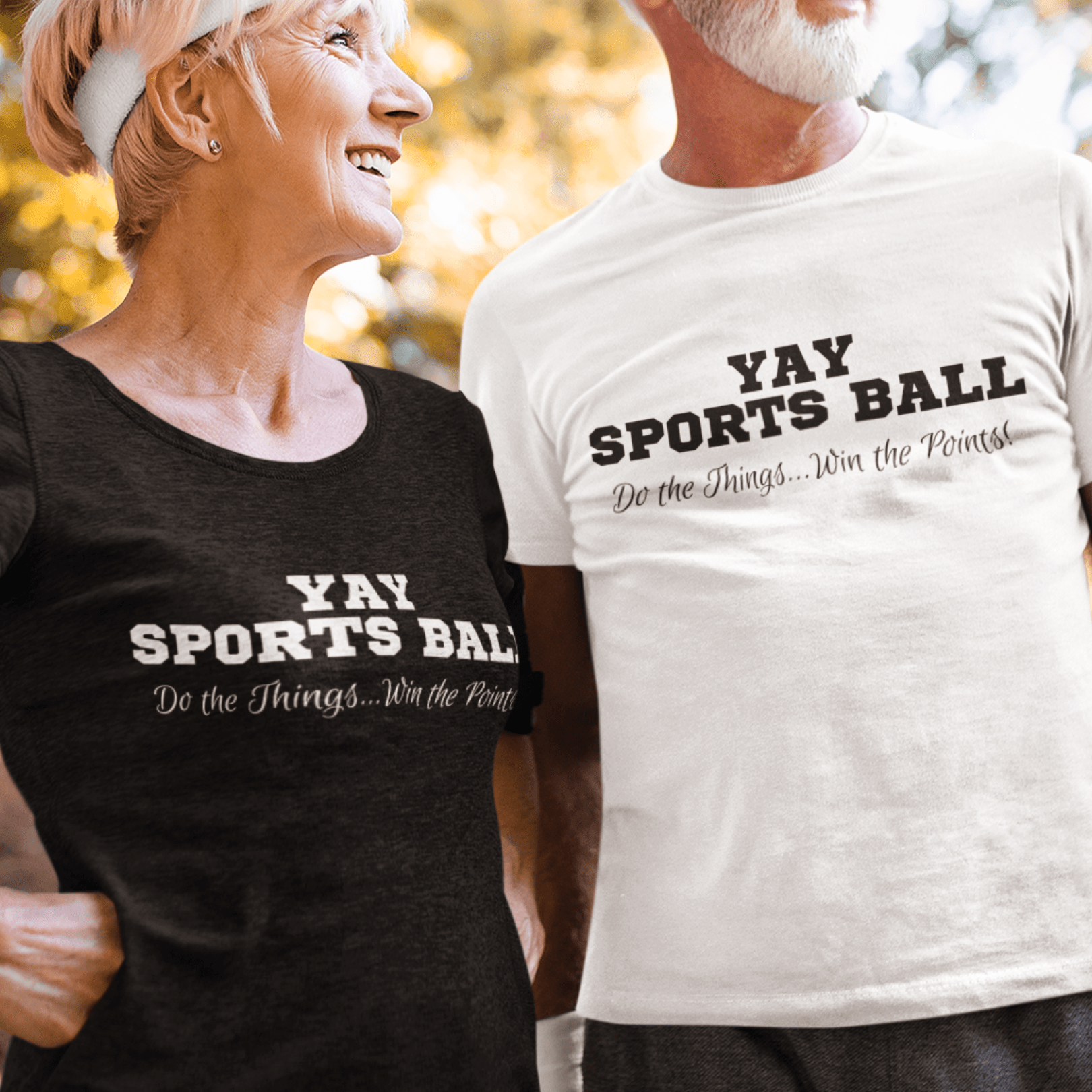 T-Shirt Yay Sports Ball | Jersey Short Sleeve Tee