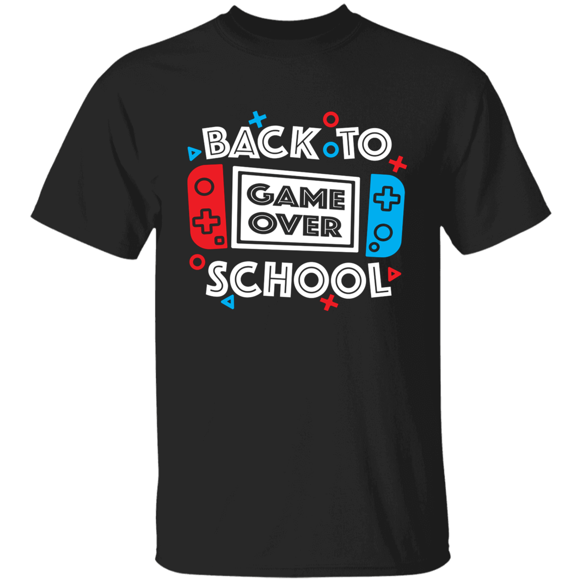 T-Shirts Black / YXS Game Over | Back to School | YOUTH Sizes | Cotton Tee