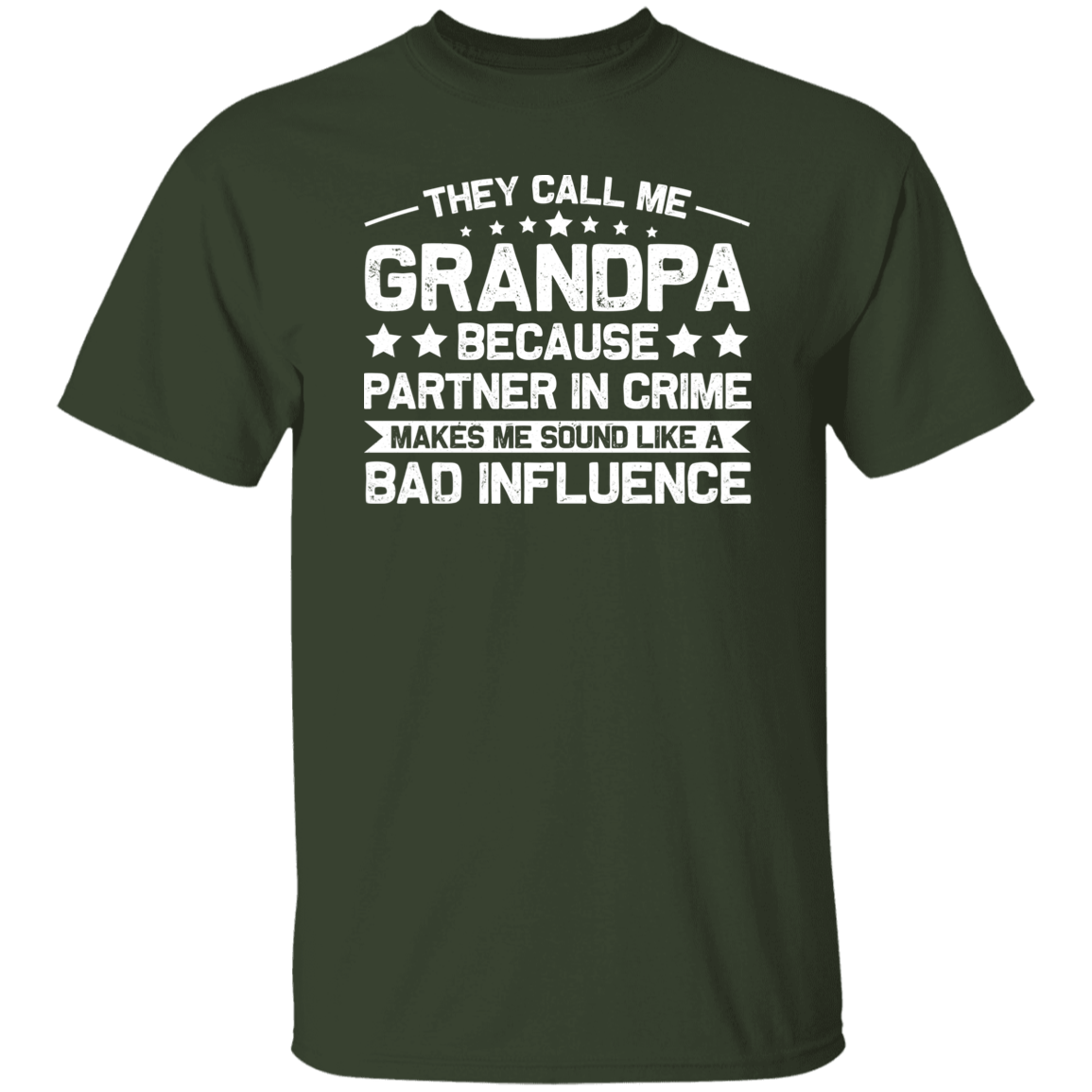 T-Shirts Forest / S Grandpa | Partner in Crime | T-Shirt