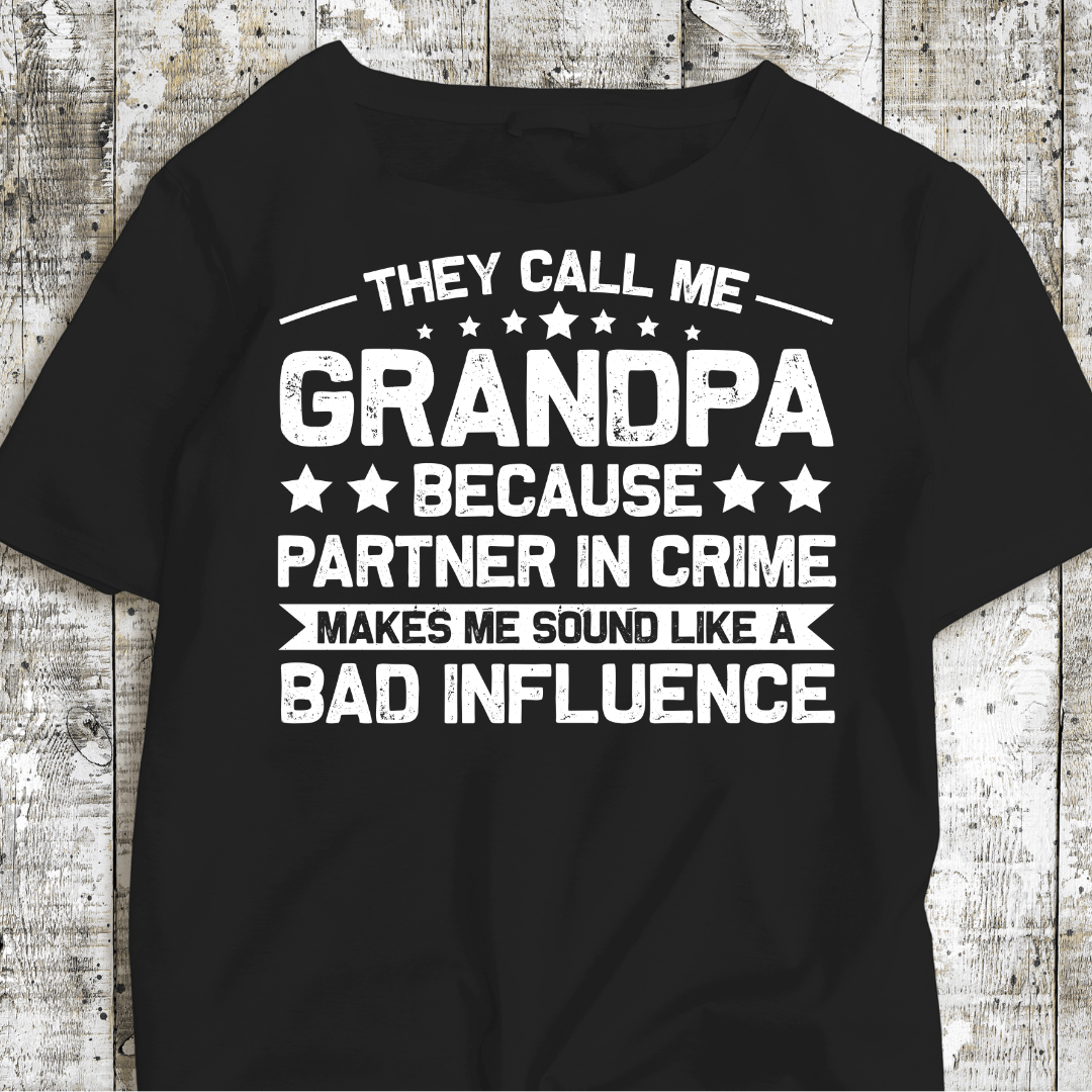 T-Shirts Grandpa | Partner in Crime | T-Shirt