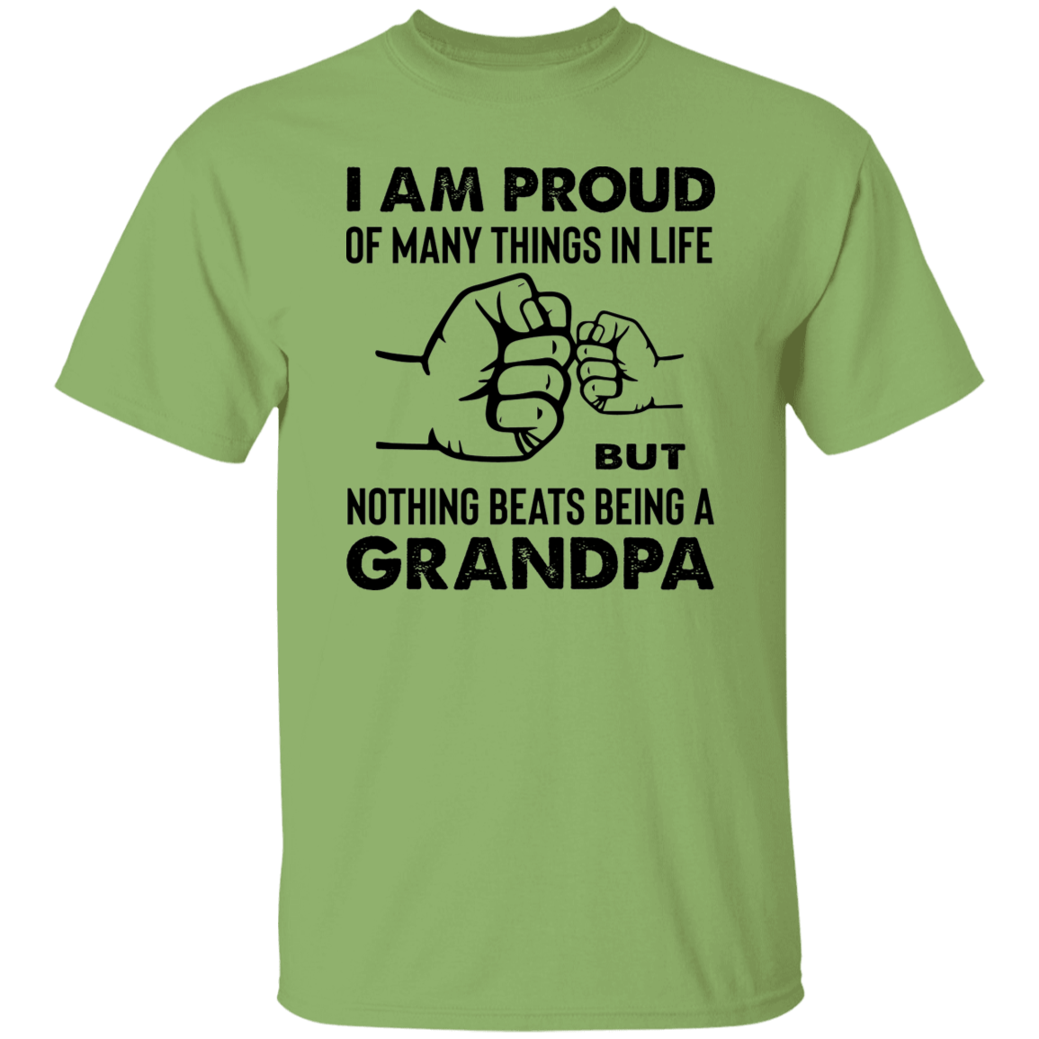 T-Shirts Kiwi / S Proud Grandpa | Nothing Beats Being a Grandpa |  T-Shirt