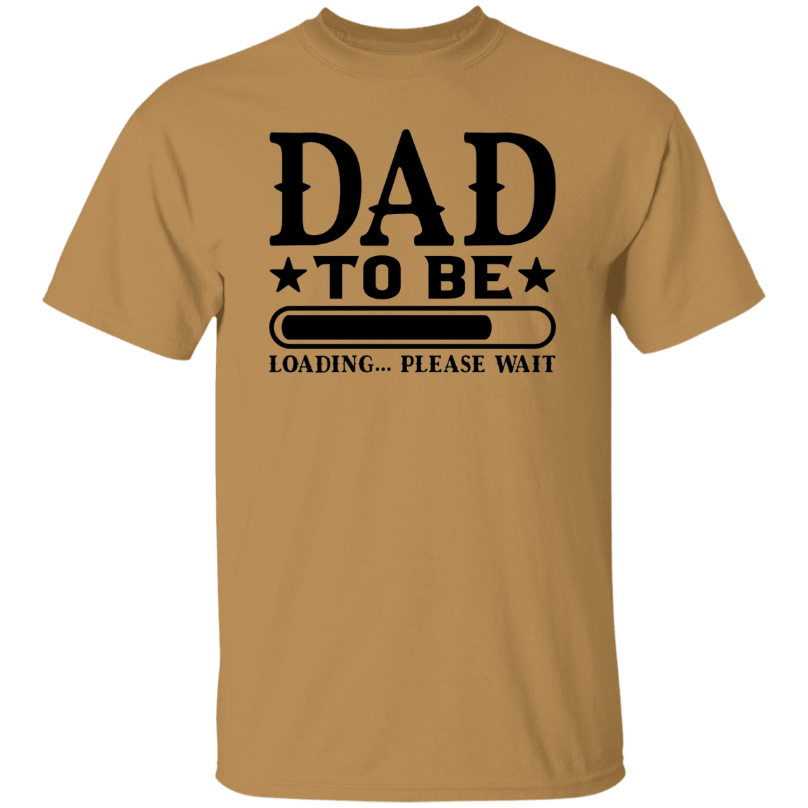 T-Shirts Old Gold / S Dad To Be | Loading | T-Shirt