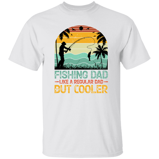 T-Shirts White / S Fishing Dad | T-Shirt