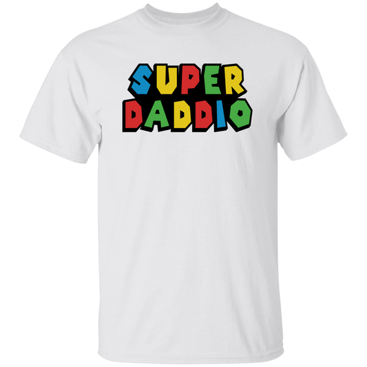 T-Shirts White / S Super Daddio | Dad | T-Shirt